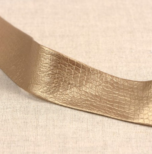 Biais skai 27mm - goud