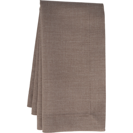 Tafellaken Sander Loft 170x225cm ovaal - donker taupe 43