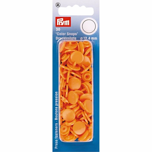Prym I - kamsnaps 12,4mm - oranje