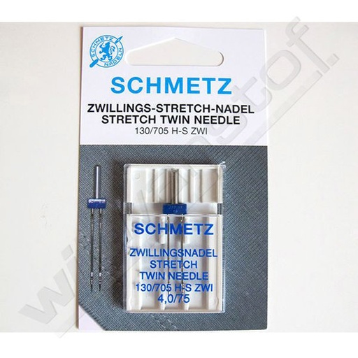 Universele machinenaalden - Tweeling stretch 4,0/75