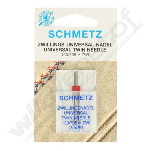 Universele machinenaalden - Tweeling 2,5/80