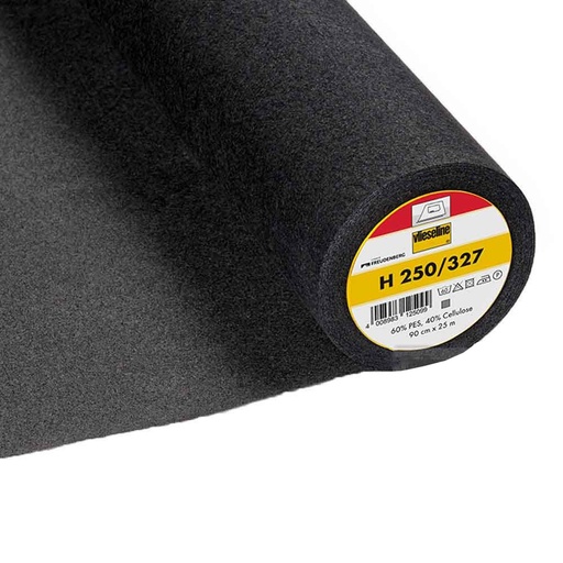Vlieseline h250 - zwart