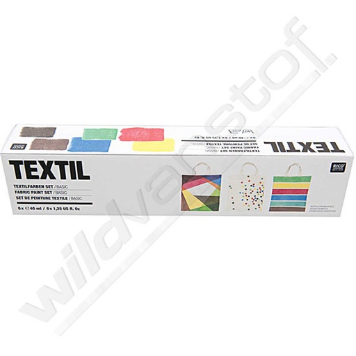 Textielverf - basiskleuren