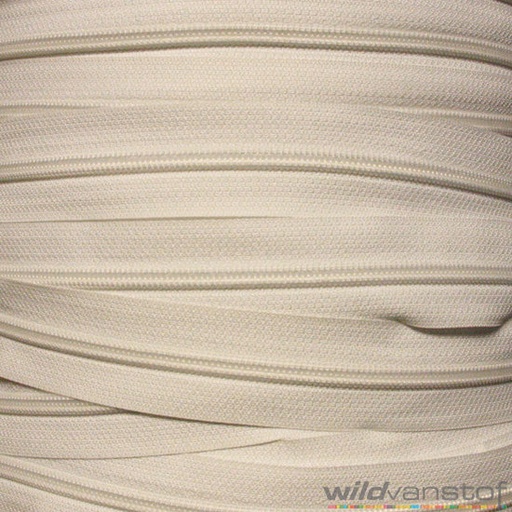 Rits spiraal per meter - Ecru