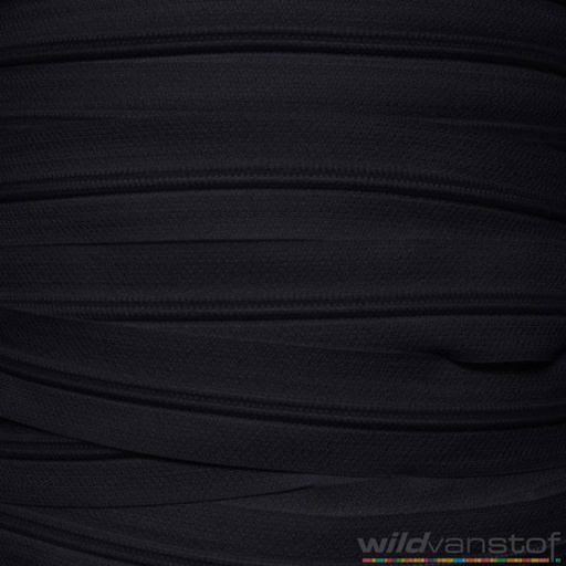 Rits spiraal per meter - marineblauw