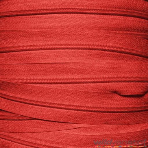 Rits spiraal per meter - rood