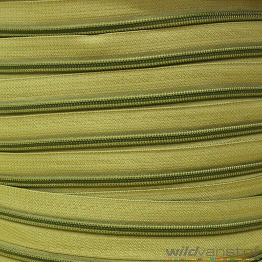 Rits spiraal per meter - erwtgroen