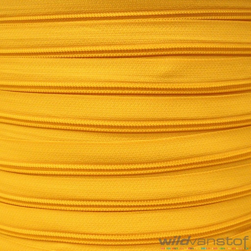 Rits spiraal per meter - zonnegeel