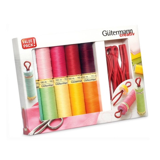 Gütermann naaigarenset met spoelenhouders