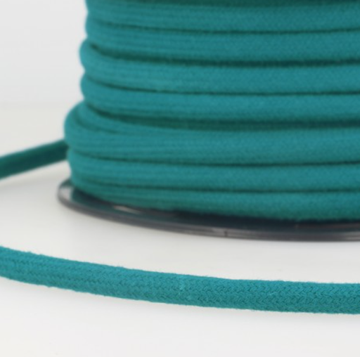 Katoen koord 4mm - petrol 026