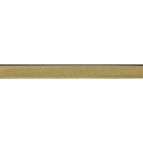 Biais vegan leder 10mm - beige 40