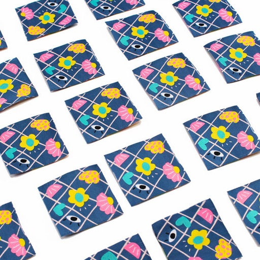 Label - Eye heart you blue (8 stuks)