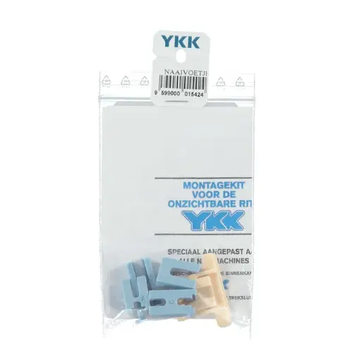 YKK - blinde ritsvoet universeel