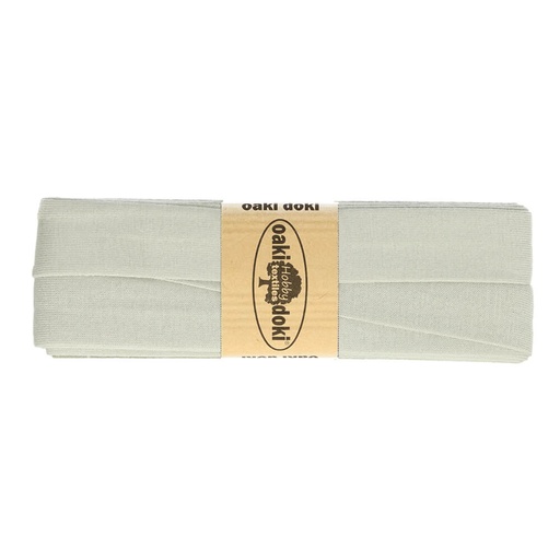 Stretch biais 20mm (3m) - lichtgrijs 052