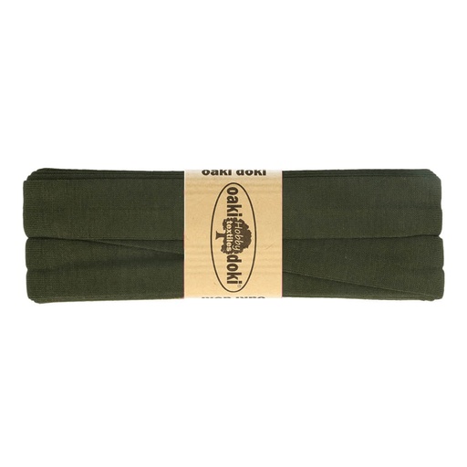 Stretch biais 20mm (3m) - donkergroen 949