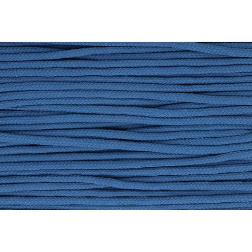 Koord rond 4mm - blauw 235