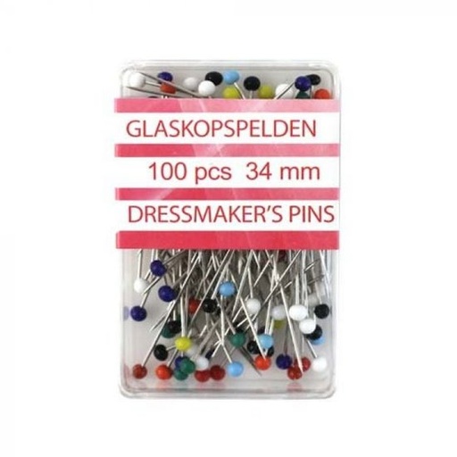 Opry glaskopspelden 100st