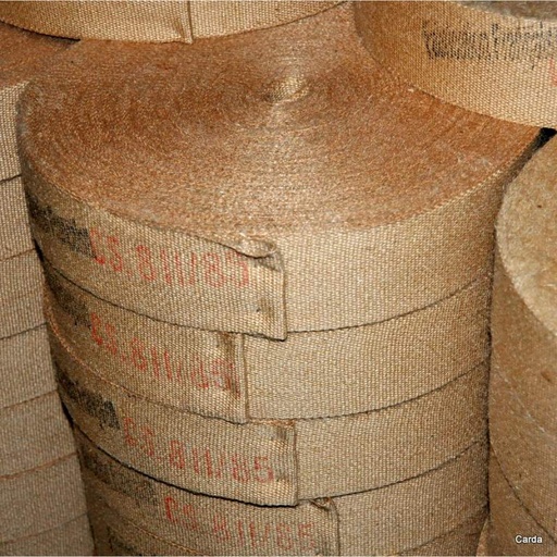 Jute singelband 8,5cm