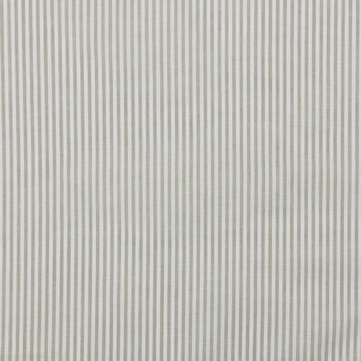 Katoen - strepen beige-wit