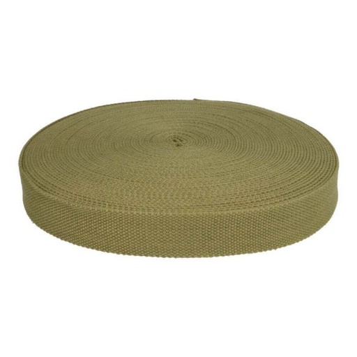 Tassenband 32mm - kaki groen 542