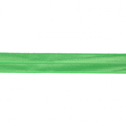 Biais stretch 2-zijdig 20mm - grasgroen 495