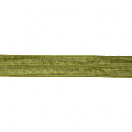 Biais stretch 2-zijdig 20mm - mosgroen 570