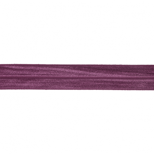 Biais stretch 2-zijdig 20mm - donkerpaars 793