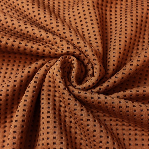 Scuba - Camel met zwart hokje