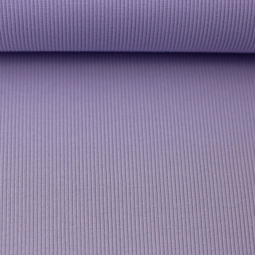 Boordstof fijne ribbel - Lila 642
