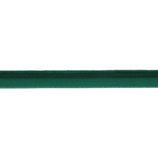 Paspel stretch 2-zijdig 10mm - donkergroen 461