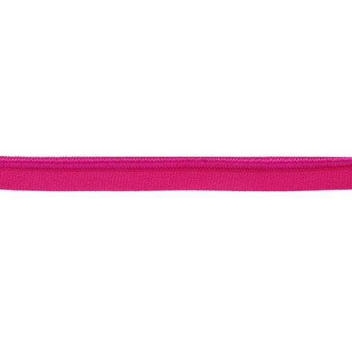 Paspel stretch 2-zijdig 10mm - donkerfuchsia 793