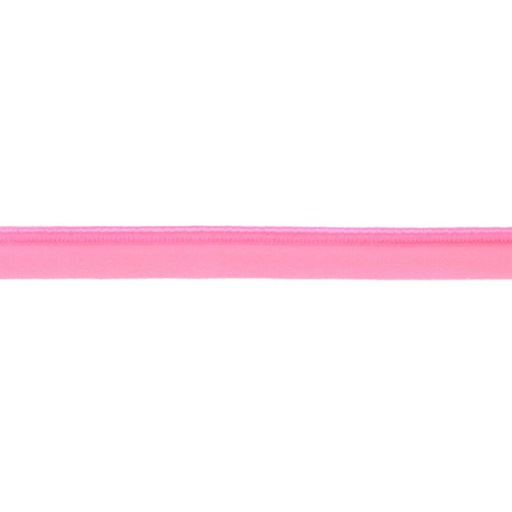 Paspel stretch 2-zijdig 10mm - fluo roze 2