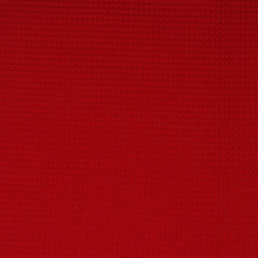 Gewafeld katoen - Donkerrood 41