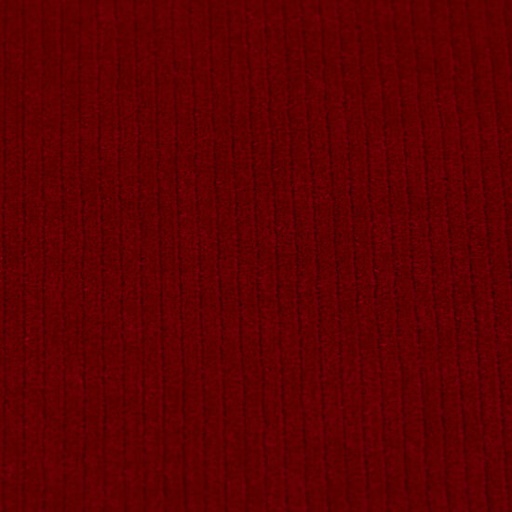Tricot fluweel fijn - Warmrood