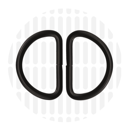 D-ring 32mm ZZ - Zwart