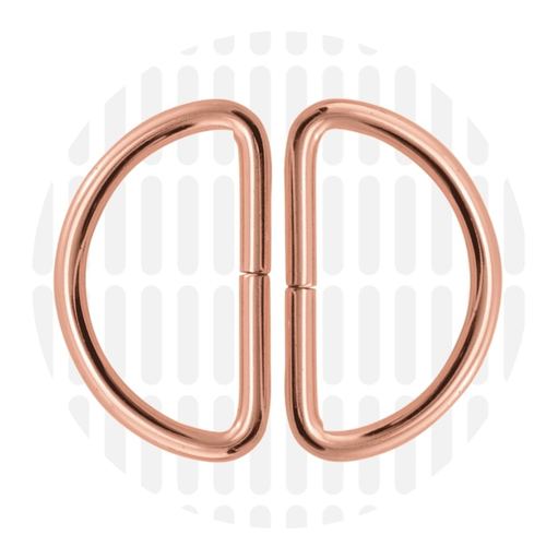 D-ring 38mm ZZ - koper