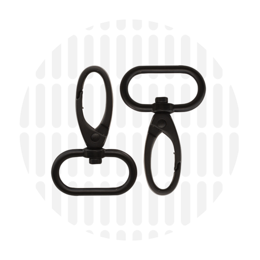 Musketon 25mm ZZ - Zwart