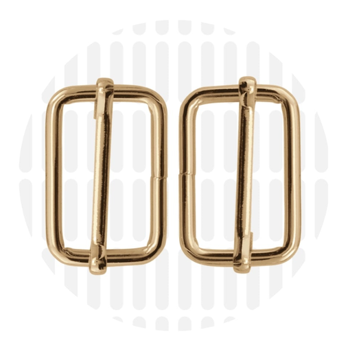 Schuifgesp 32mm ZZ - Goud