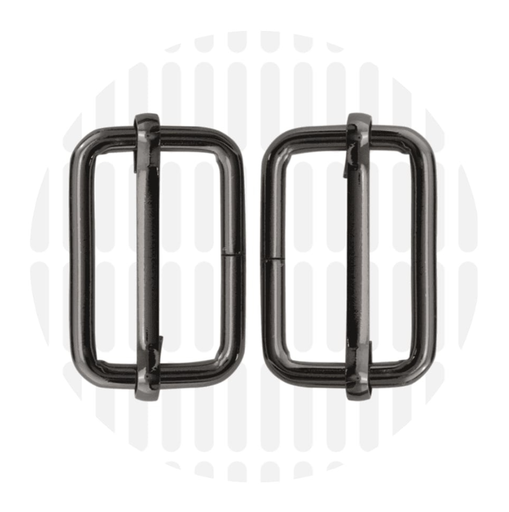 Schuifgesp 32mm ZZ - Gun metal