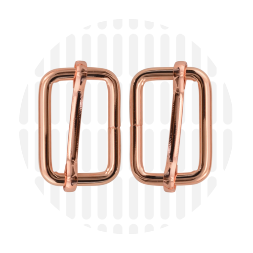 Schuifgesp 25mm ZZ - Koper