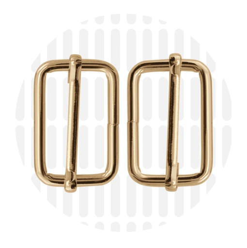 Schuifgesp 38mm ZZ - Goud