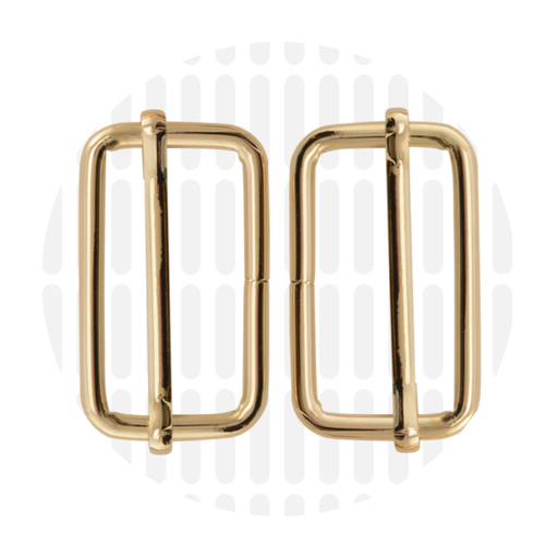 Schuifgesp 38mm ZZ - Goud