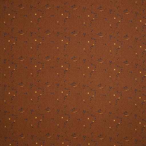 Viscose - Birds and spots on camel fibremood