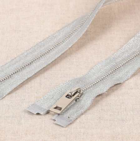 Rits metaal deelbaar 60cm - Zilver 120