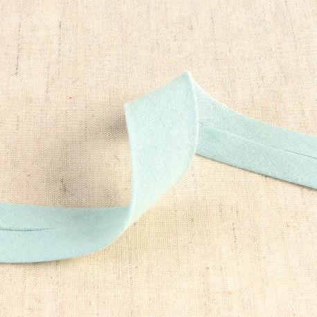 Biais gauze 25mm - munt 10