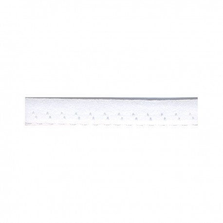 Lingerie vouwelastiek 11mm - wit 1