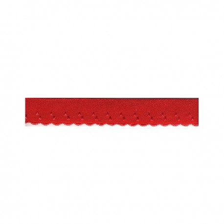 Lingerie vouwelastiek 11mm - rood 8