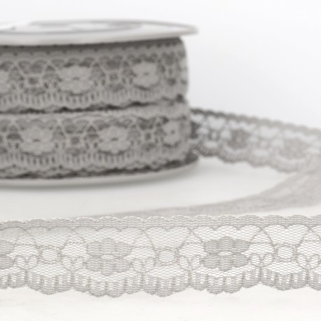 Kanten lint 25mm - grijs 33