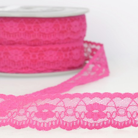 Kanten lint 25mm - fuchsia 78