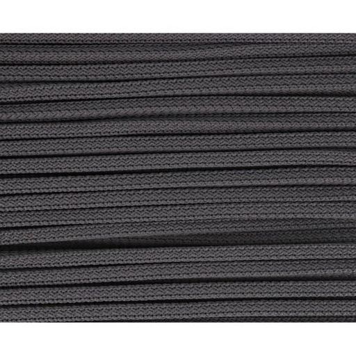 Vierkant koord 5mm - donkergrijs 5